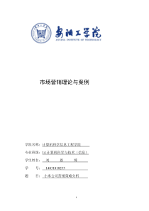 小米的营销策略