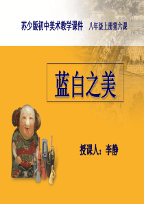 蓝白之美