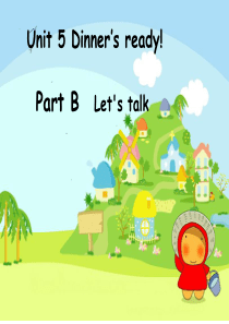 新版PEP四年级英语上册-Unit5BLets-talk