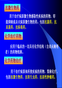 抗微生物药物概论