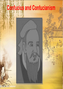 孔子英文介绍PPt