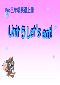 PEP三年级英语上册unit5课件