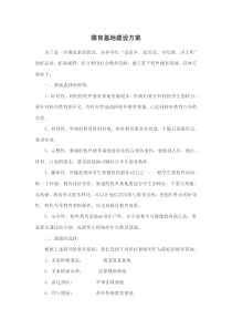 德育工作基地方案、总结