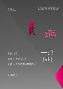 云烟的的策划-PPT精选