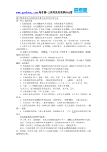 高中地理知识点总结高中地理必背考点全汇总