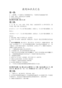 数电知识点汇总