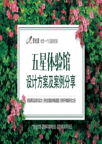 20190826五星体验馆设计方案及案例分享—营销环境体验组