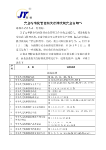 1.1法律法规安全告知书