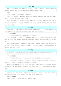 中学生三餐食谱一