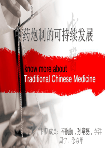 中药炮制现代研究