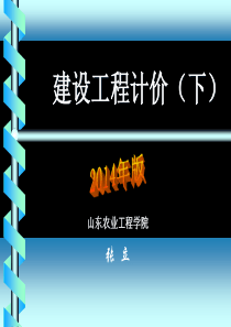 建设工程计价下
