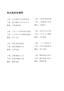关于脱贫攻坚的春联对联