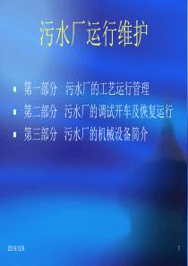 [所有分类]污水厂工艺运行管理