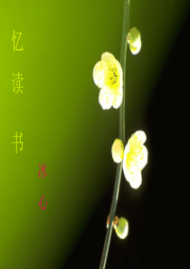 《忆读书》课件