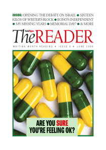 高级英语学习杂志-The-Reader-重磅登陆百度文库