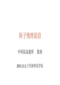 粒子物理前沿详解