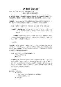 山东建筑大学计算机网络复习资料
