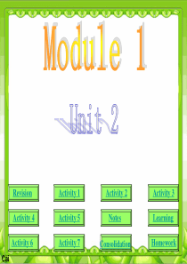 M1 U2(八年级下册外研版)