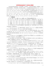 高考英语动词词义辨析复习