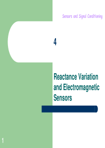 传感器英文课件第4章-Reactance-Variation-and-Electromagnetic