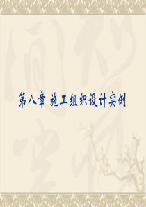 施工组织案例