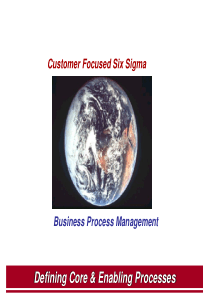 BPMS 05 Core Process Mapping