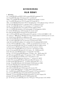 高中英语单词构词法(完整版)