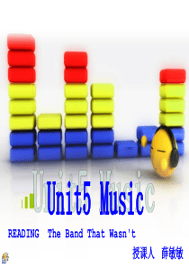 高中外研社book2Unit5Music说课课件
