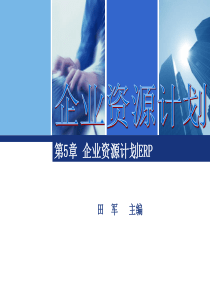 第五章 企业资源计划ERP