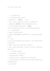 高中历史必修二知识点归纳大全合集