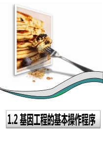 高中生物选修三基因工程