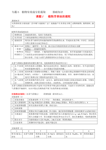 高中生物选修精油提取