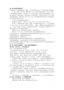 高中美术鉴赏要点整理