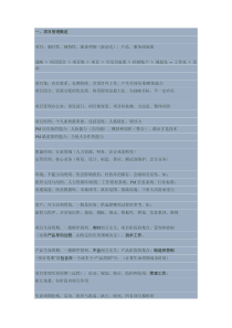 项目管理笔记