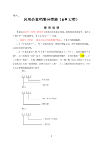 风电档案分类(监理版)