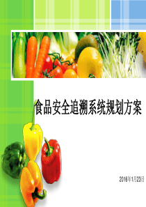 食品安全追溯系统新方案