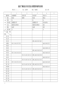 重庆广播电视大学沙区电大课程教学辅导安排表