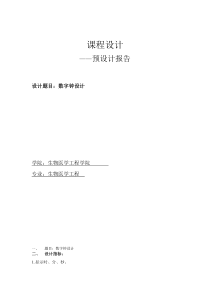 预设计报告2