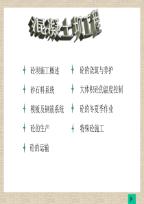 混凝土坝工程