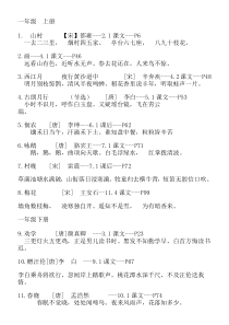 长春版小学语文1-6古诗