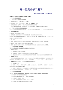 高一历史必修二复习(修改稿)