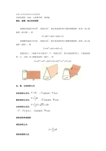 高一数学必修2空间几何部分公式定理总结