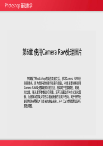 第6章-使用Camera-Raw处理照片