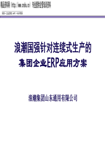 集团企业ERP应用方案(ppt79)