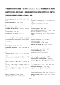 雅思真题超高频702词(By陈少宇)yying存档