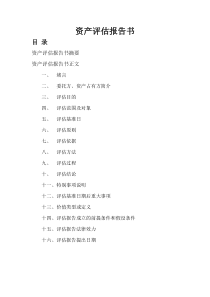 资产评估报告(例)