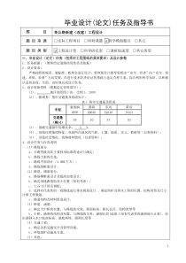 道路勘测设计毕业设计