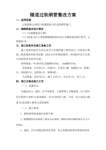 过轨管方案