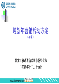 迎新年营销活动方案