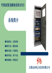 汽轮机紧急跳闸系统